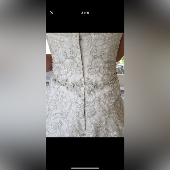 BRAND NEW DAVID TUTERA WEDDING GOWN - Picture 7 of 7